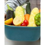 ⁦طقم 8 قطع بلاستيك ( 4 مصافي مع جاطاتهم )⁩ - الصورة ⁦3⁩