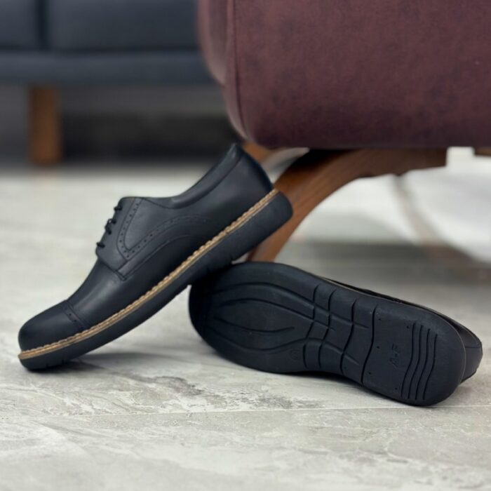 10327291_67db8a0f9b84c حذاء فينتو كاجوال رسمي للرجال لون أسود - الصورة 1