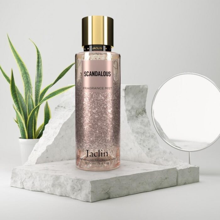 10327349_67db8a428a758 معطر جسم بخاخ سكاندالوس من جاكلين حجم 250 مل – SCANDALOUS Fragrance Mist By Jaclin 250Ml - الصورة 1