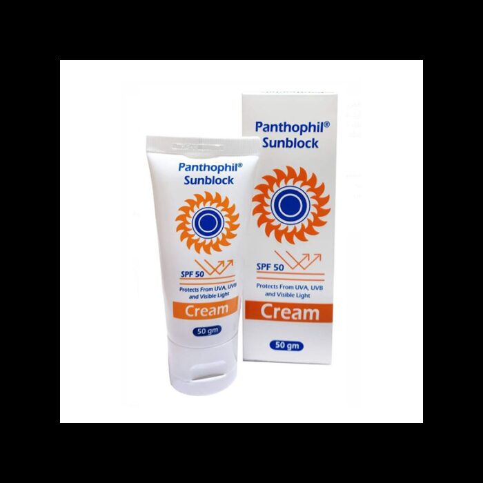 10327446_67db8a99dae07 Panthophil Sunblock (SPF 50) 50gm - واقي شمس من بانثوفيل - الصورة 1