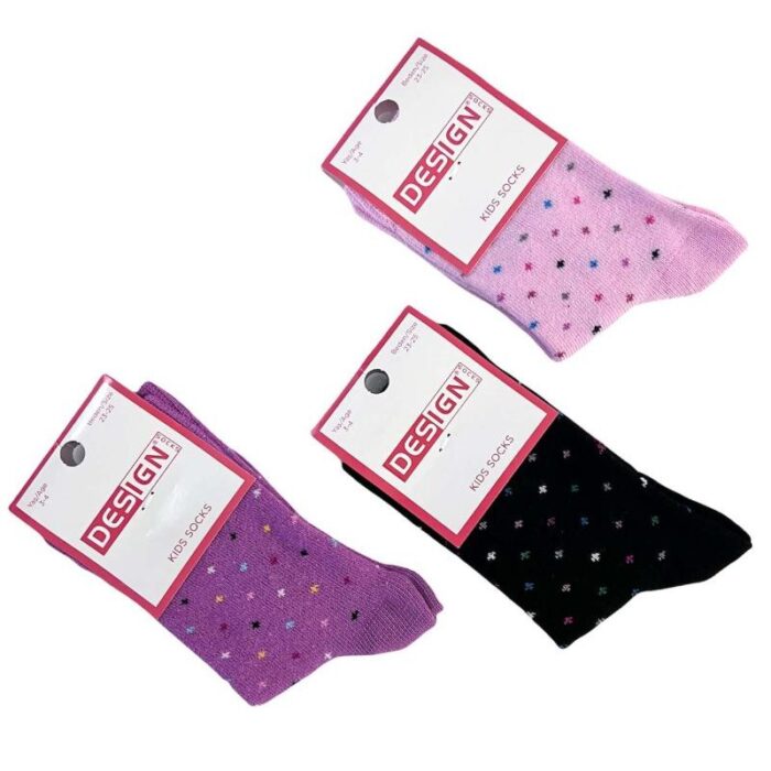 10327521_67db8af24bb4f جوارب أطفال مكونة من 3 أزواج ألوان متعددة من Sami Boutique - الصورة 1