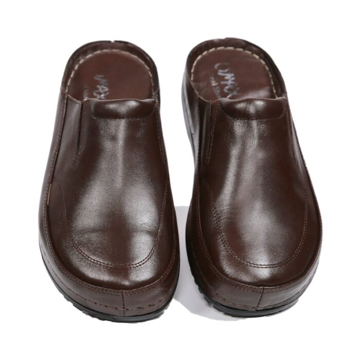 ⁦شبشب بنعل طبي من UMAX للرجال لون بني⁩ - الصورة ⁦3⁩