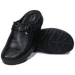 ⁦شبشب بنعل طبي من UMAX للرجال لون أسود⁩ - الصورة ⁦2⁩