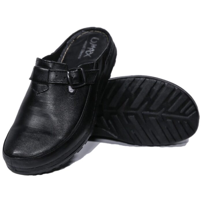 ⁦شبشب بنعل طبي من UMAX للرجال لون أسود⁩ - الصورة ⁦2⁩