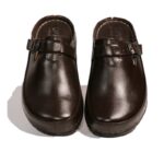 ⁦شبشب بنعل طبي من UMAX للرجال لون بني⁩ - الصورة ⁦4⁩