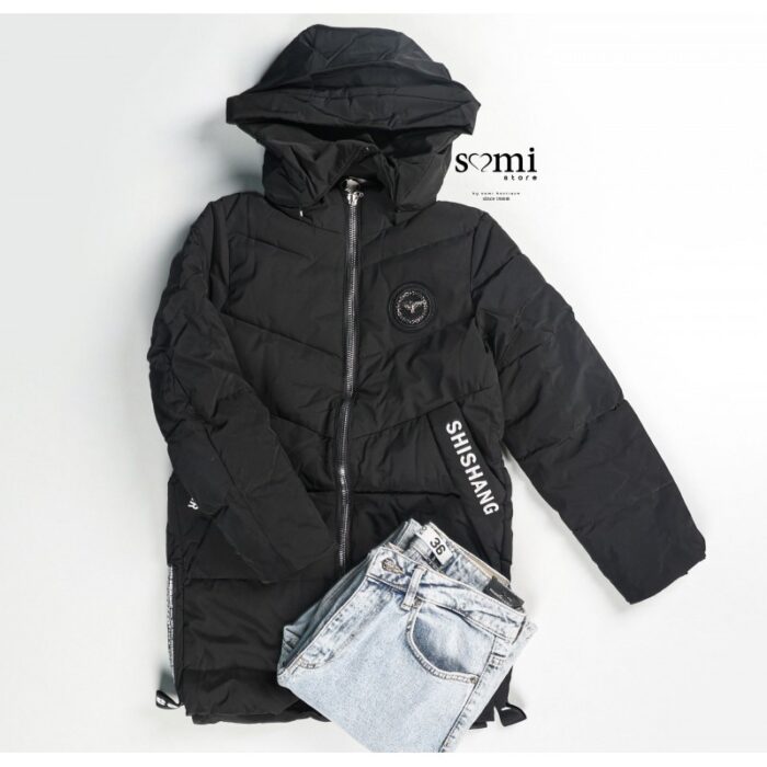 10327587_67db8b1c5c2d6 سترة بوليستر مبطنة من الداخل للشباب لون أسود من Sami Boutique - الصورة 1