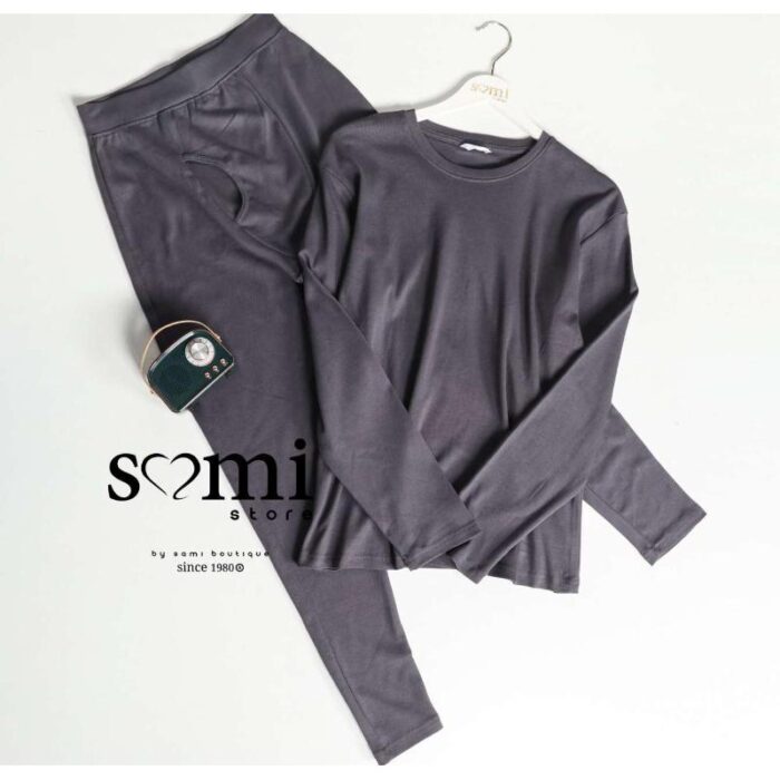 10327600_67db8b4db21ab طقم داخلي رجالية لون رمادي من Sami Boutique - الصورة 1