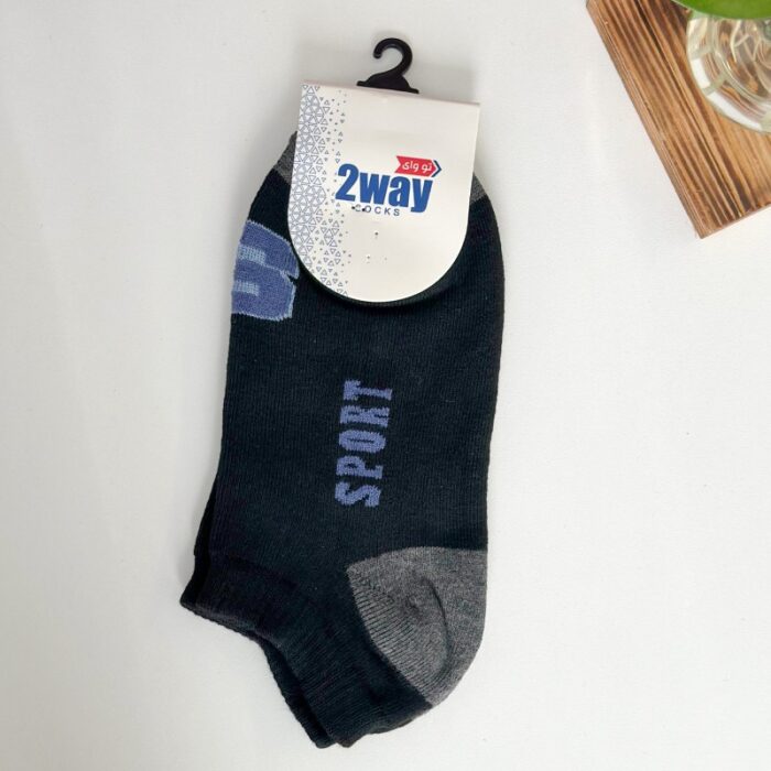 جوارب 2way للجنسين عدد 12 زوج ألوان متعددة- 2way Cushioned Low Cut Socks