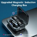 ⁦ايربود كشاف وبوربانك وشاشة Wireless Earbuds M19 V5.1⁩ - الصورة ⁦8⁩