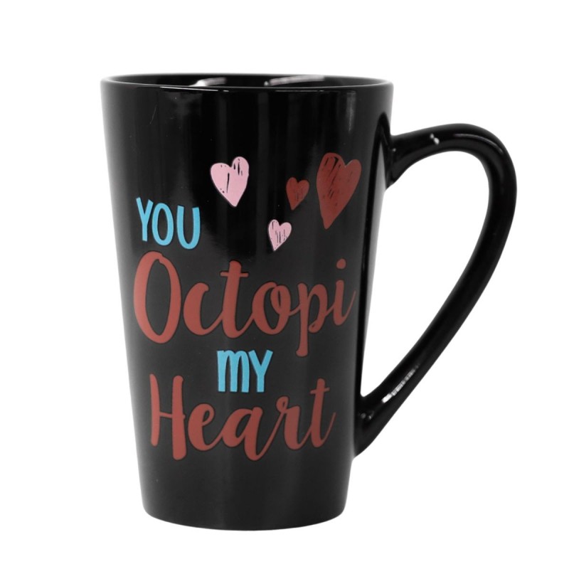 ⁦مج لون أسود My heart⁩ - الصورة ⁦1⁩