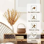 ضمة عروق  صناعي ذهبي عدد 6