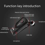 ⁦سماعة اذن بلوتوث من فاين بلو لون اسود- Fineblue F930 In-ear Bluetooth Handsfree⁩ - الصورة ⁦3⁩