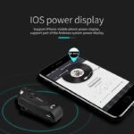 ⁦سماعة اذن بلوتوث من فاين بلو لون اسود- Fineblue F930 In-ear Bluetooth Handsfree⁩ - الصورة ⁦4⁩