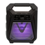 ⁦سماعة سبيكر صغيرة لون أسود -ANSTY GTS-1389 Wireless Portable Rechargeable Mini Speaker GTS-1389 with Bluetooth⁩ - الصورة ⁦2⁩