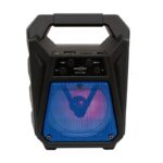 ⁦سماعة سبيكر صغيرة لون أسود -ANSTY GTS-1389 Wireless Portable Rechargeable Mini Speaker GTS-1389 with Bluetooth⁩ - الصورة ⁦5⁩