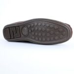 ⁦حذاء كاجوال شمواه للرجال لون بني غامق⁩ - الصورة ⁦2⁩