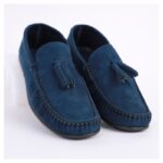 ⁦حذاء اليو كاجوال شمواه من فينتو للرجال لون كحلي⁩ - الصورة ⁦3⁩