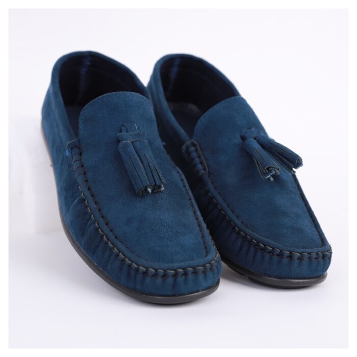 ⁦حذاء اليو كاجوال شمواه من فينتو للرجال لون كحلي⁩ - الصورة ⁦3⁩