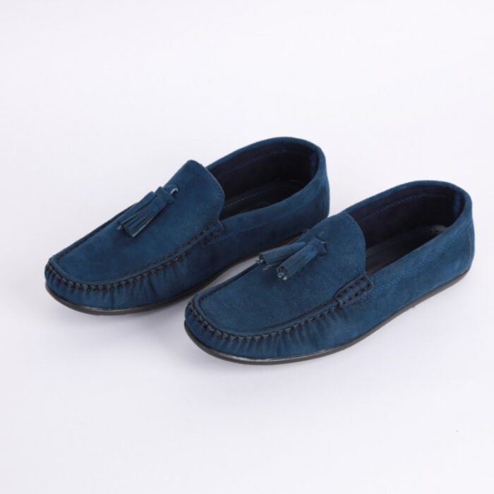 ⁦حذاء اليو كاجوال شمواه من فينتو للرجال لون كحلي⁩ - الصورة ⁦4⁩