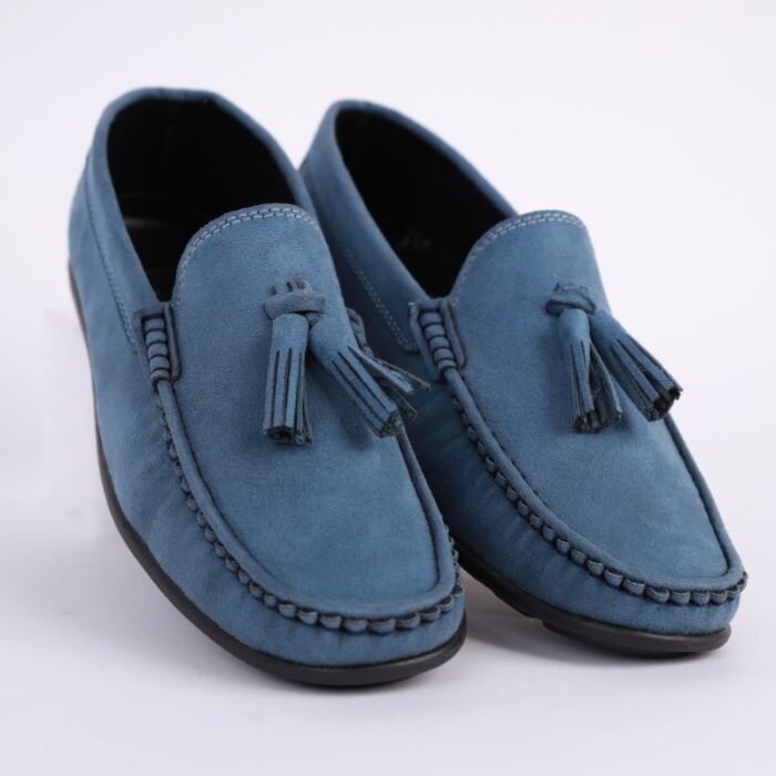 ⁦حذاء اليو كاجوال شمواه من فينتو للرجال لون أزرق⁩ - الصورة ⁦2⁩