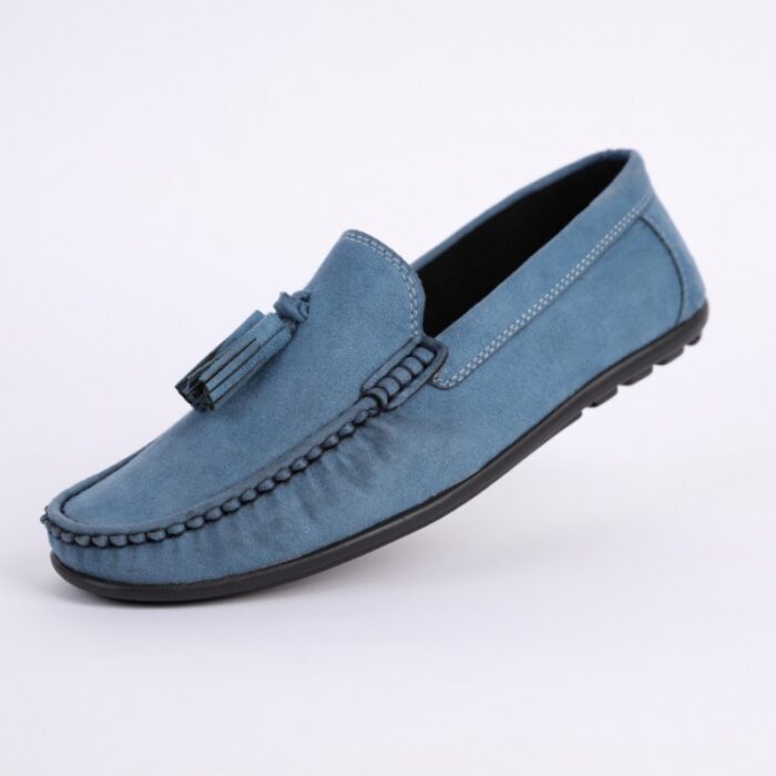 ⁦حذاء اليو كاجوال شمواه من فينتو للرجال لون أزرق⁩ - الصورة ⁦4⁩