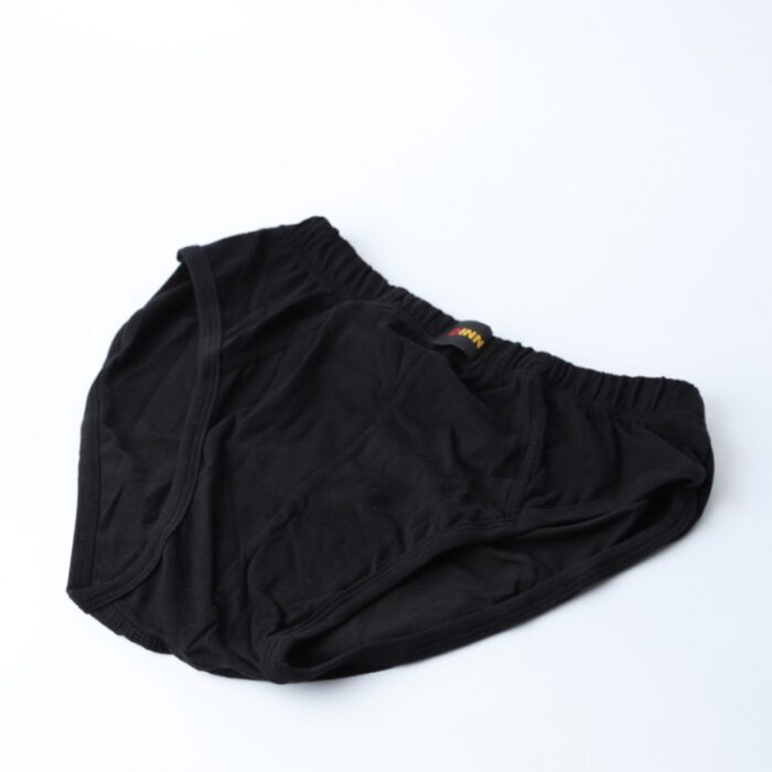 ⁦طقم سراويل داخلية رجالية مكونة من 2 قطعتين لون أسود وخمري⁩ - الصورة ⁦2⁩