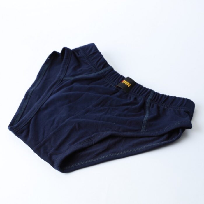 ⁦طقم سراويل داخلية رجالية مكونة من 2 قطعتين لون رمادي وكحلي⁩ - الصورة ⁦2⁩