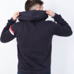 ⁦بجامة شتوية كاجوال بأكمام طويلة وسحاب للرجال لون كحلي من Sami Boutique⁩ - الصورة ⁦5⁩