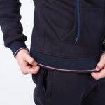 ⁦بجامة شتوية كاجوال بأكمام طويلة وسحاب للرجال لون كحلي من Sami Boutique⁩ - الصورة ⁦7⁩