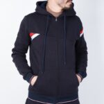 ⁦بجامة شتوية كاجوال بأكمام طويلة وسحاب للرجال لون كحلي من Sami Boutique⁩ - الصورة ⁦11⁩