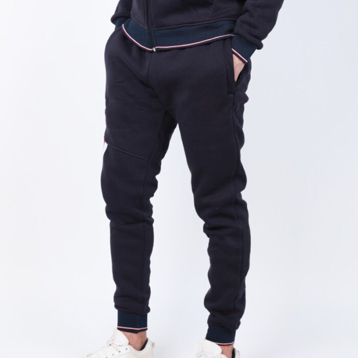 ⁦بجامة شتوية كاجوال بأكمام طويلة وسحاب للرجال لون كحلي من Sami Boutique⁩ - الصورة ⁦17⁩