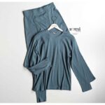 ⁦طقم داخلي رجالي لون بترولي من Sami Boutique⁩ - الصورة ⁦2⁩