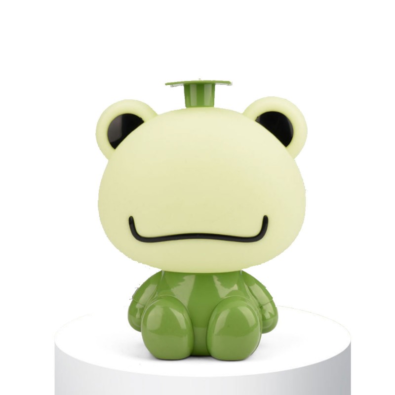 ⁦مصباح مكتب بتصميم دبدوب للأطفال لون أخضر-Kids Table Lamp⁩ - الصورة ⁦1⁩