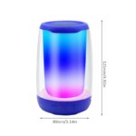 ⁦سماعة لاسلكية صغيرة لون أزرق⁩ - الصورة ⁦4⁩