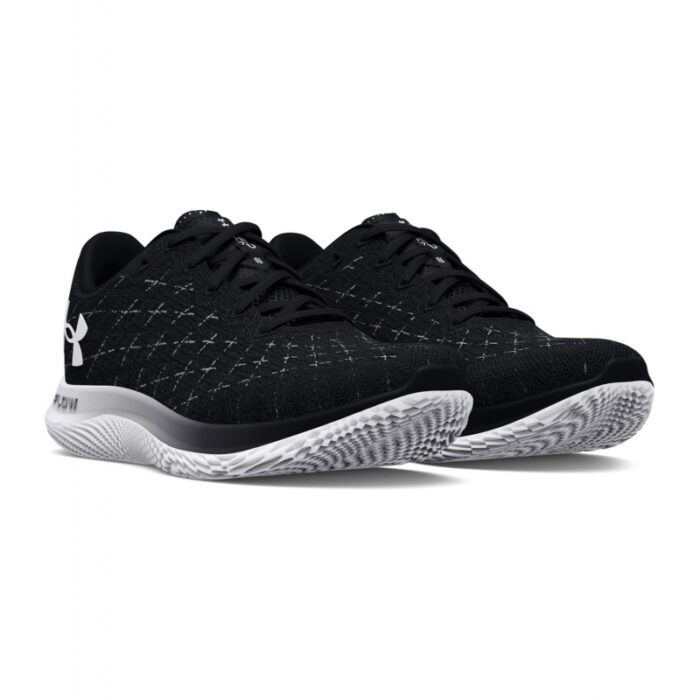 ⁦Under Armour Men's Flow Velociti Wind 2 Running Shoes- حذاء أندر آرمر فلو فيلوكيتي ويند 2 للجري للرجال لون أسود⁩ - الصورة ⁦3⁩