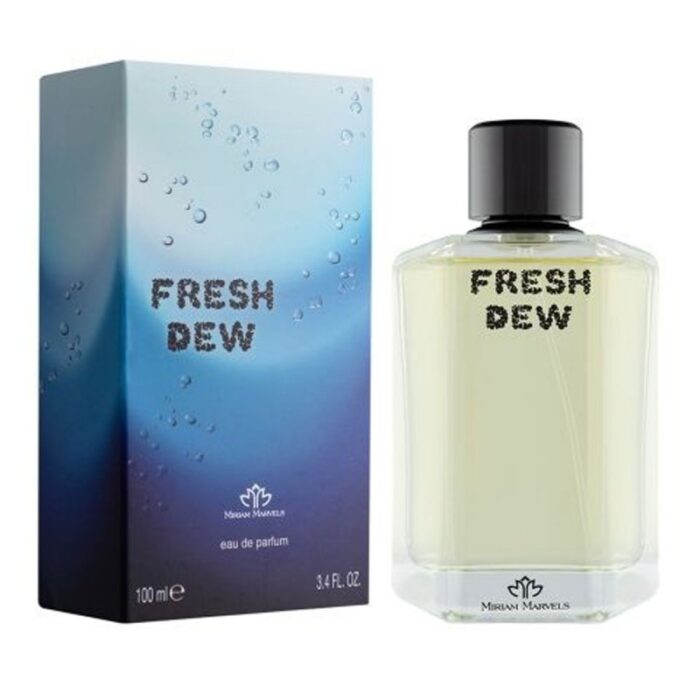 ⁦عطر فريش ديو من ميريام مارفلز للرجال 100 مل- Fresh Dew EDP By Miriam Marvels For Men 100ml⁩ - الصورة ⁦4⁩