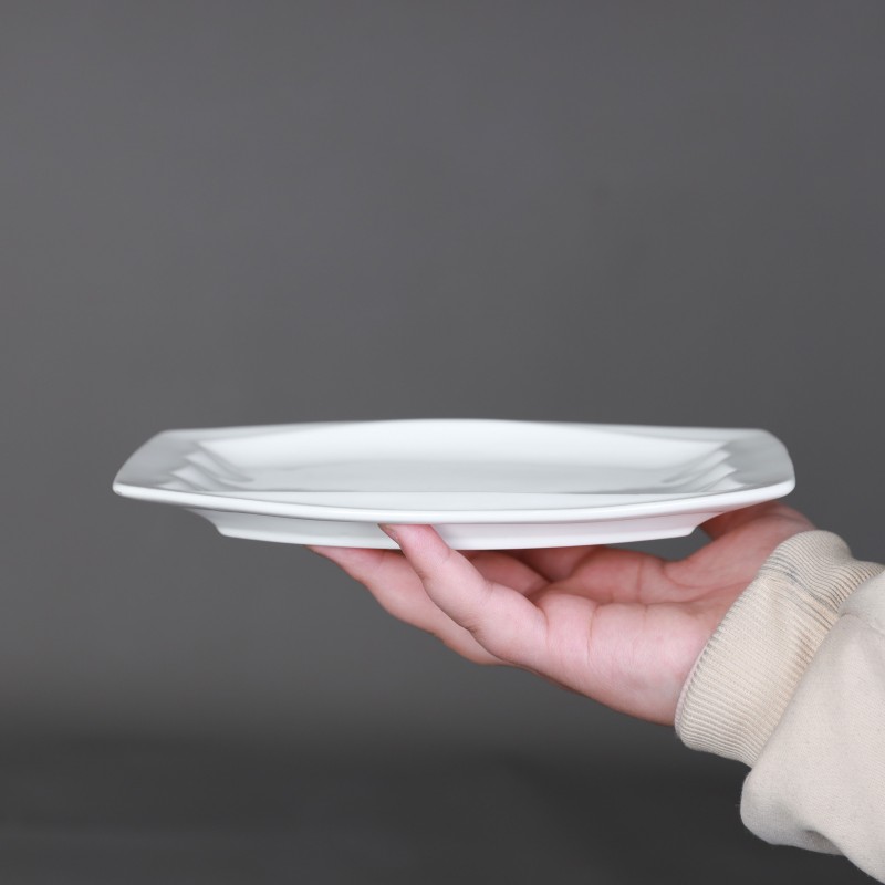 ⁦صحن تقديم طعام بورسلان حجم متوسط⁩ - الصورة ⁦1⁩