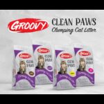 ⁦رمل فضلات القطط المتكتل من جروفي حجم 10 لتر (برائحة بودرة أطفال)- Groovy Clumping Cat 10L (Baby Powder)⁩ - الصورة ⁦3⁩
