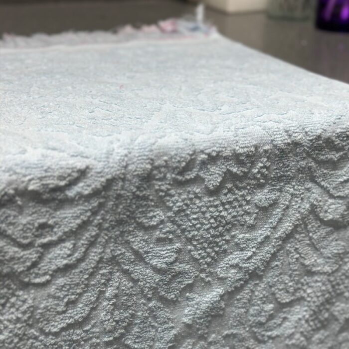 ⁦بشكير قطني مطبخ مقاس 50×30 سم لون أزرق⁩ - الصورة ⁦3⁩