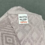 منشفة قطنية حجم كبير مقاس 145×95 سم لون بنفسجي