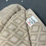 ⁦منشفة قطنية حجم كبير مقاس 145×95 سم لون بيج⁩ - الصورة ⁦2⁩