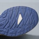 ⁦حذاء رياضي بتصميم شبكي ونعل سميك للرجال لون رمادي وأبيض- Fashion Mens Sneakers Breathable Running Shoes⁩ - الصورة ⁦4⁩