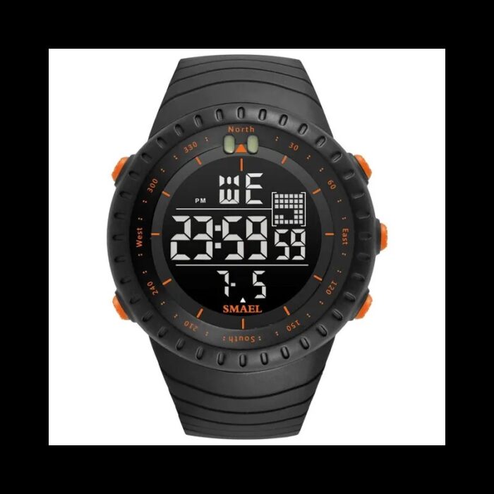 ⁦ساعة SMAEL دائرية رقمية  رياضية⁩ - الصورة ⁦4⁩