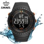 ⁦ساعة SMAEL دائرية رقمية  رياضية⁩ - الصورة ⁦8⁩