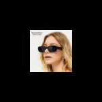 ⁦نظارة شمسية بعدسة صغيرة لون أسود⁩ - الصورة ⁦3⁩