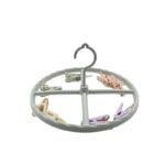 منشر غسيل للملابس الداخلية والصغيرة دائري حجم صغير