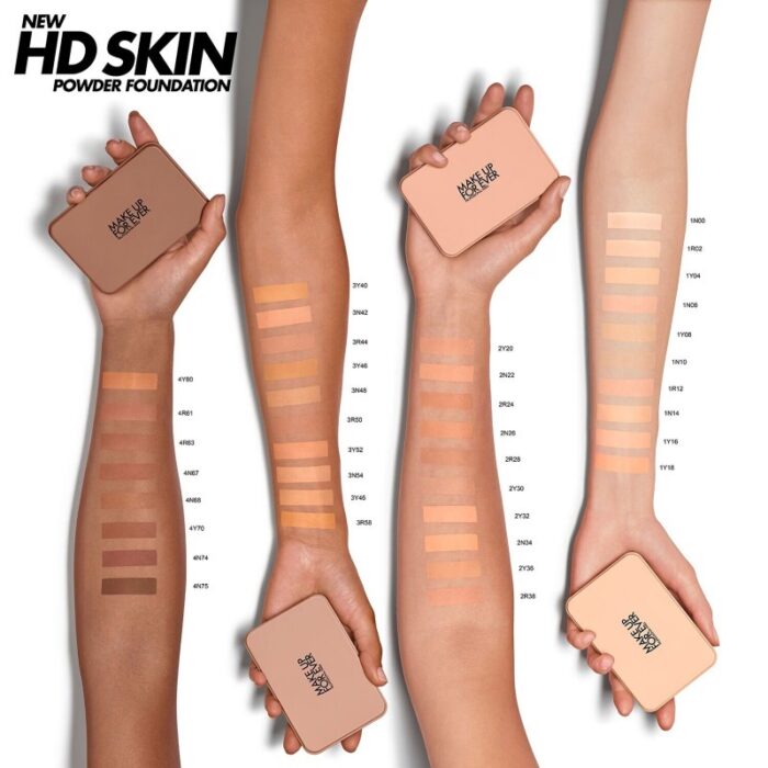 بودرة أساس مات فيلفيت من ميك اب فور ايفر درجة (2Y30) حجم 11غم- HD Skin Matte Velvet Powder Foundation By Make Up For Ever (2Y30) - Image 3