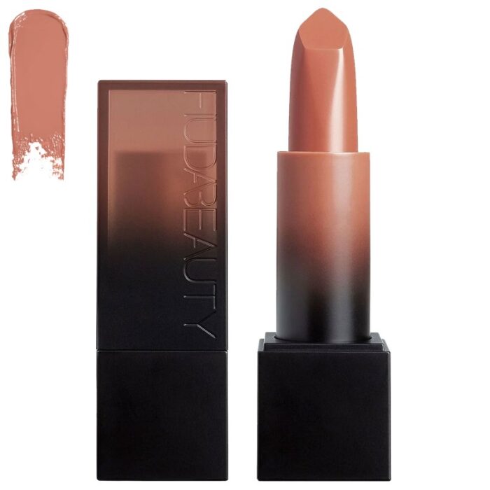 ⁦أحمر شفاه باور بوليت جلو المرطب من هدى بيوتي (موني ميكر) حجم 3 غم-Power Bullet Lipstick By Huda Beauty (Money Maker)⁩ - الصورة ⁦4⁩