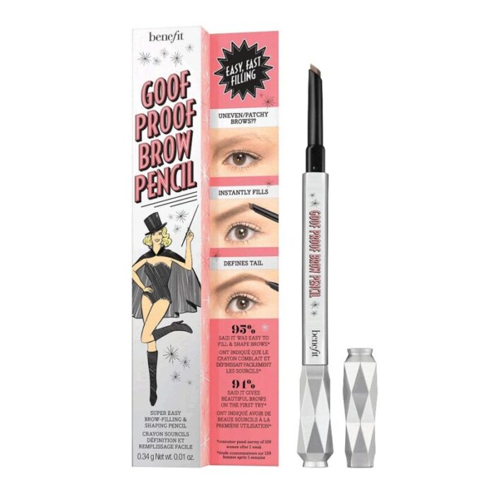 ⁦Benefit Cosmetics Goof Proof Brow Pencil - 2.75 - Warm auburn - قلم رسم الحواجب جوف بروف 2.75⁩ - الصورة ⁦4⁩