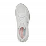 ⁦حذاء سكيتشرز فليكس ابريل 4.0-اكتيف فلو للنساء لون أبيض- Skechers Women's Appeal 4.0 - Active Flow Shoes‏⁩ - الصورة ⁦4⁩
